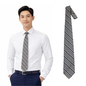 Orvieto Elegant Blue Striped Tie
🔥% bundle of 3, 5, 10, 15 or 20 ties